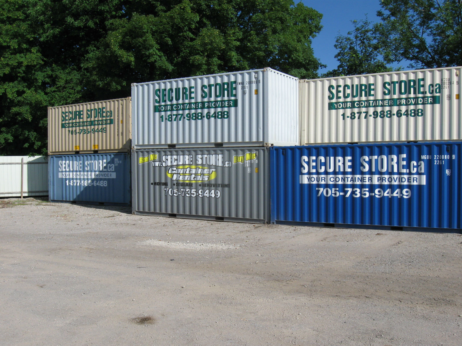 Container Hire Rustenburg 20′ Rental Containers | Secure Store